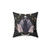 Luna Pillow with Enchanting Cat and Moon Design