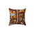 Native Creations Aboriginal Pillow featuring Rainforest Fruit Season design