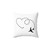 I Love Flying Plane Heart Pillow - Aviation & Pilot Souvenir