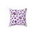 Large White Blood Cell Pattern Pillow