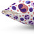 Large White Blood Cell Pattern Pillow