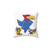 Jayhawk University of Kansas Jordans Pillow