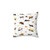 Ants Carrying Snacks Decorative Pillow