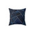 Modern Geometric Navy and Grey Accent Pillow