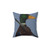 Funny Duck with Oboe Decorative Pillow