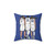 NBA Big 3 Curry, Green, and Thompson Themed Pillow