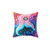 Colorful Octopus Throw Pillow