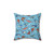 Sharks in Light Blue Decorative Pillow
