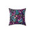 Starlight Blooms Decorative Pillow with Floral Design