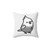 Chubby White-faced Cockatiel Pillow