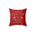 Merry Christmas Home Alone Themed Throw Pillow