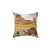 Cute Armadillo Batik Silk Painting Pillow