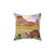 Cute Armadillo Batik Silk Painting Pillow