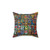 Vintage Superhero Comic Book Collection Pillow