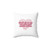 Funny 'Don't Sit on My Bed' Pillow