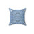 Greek Key Pattern Marble Throw Pillow