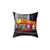 Tower Records Pillow with Iconic Music Art Design