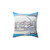 Wintery Whitby Contemporary Artwork Pillow
