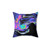 Graphic Design Pillow with Colorful Abstract Pattern