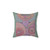 Colorful Modern Art Pillow by Artist Karlyle Tomms