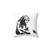 Banksy Graffiti Throw Pillow Featuring Girl with Blue Bird