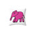 Purple Elephant Pillow by Everything Eli