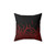 Red Tentacle Octopus Pillow