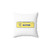 Butter Shaped Accent Pillow