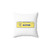 Butter Shaped Accent Pillow
