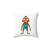 Tiko Fish Guy Pillow - Soft, Plush Decorative Accent Pillow