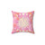 Celestial Pink Throw Pillow by Vanessa Hogle