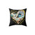 Vibrant Ibiza Spain Pillow with Balearic Islands Motif