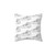 Jordan 4 Sneaker Outline Throw Pillow