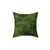 Green Moss Texture Pillow with Detailed Moss Pattern