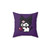 Kuromi Plush Pillow - Soft Sanrio Decorative Throw Cushion