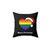 Colorful LGBTQ+ Christmas Pillow