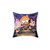 Cute Chibi Witch Pillow Featuring Characters from Little Witch Academia