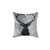 Stag Pillow with Deer Antler Design
