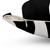 Black and White Patterned Decorative Pillow