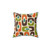 Mid Century Modern Abstract Decorative Throw Pillow