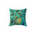 Colourful Peacock Throw Pillow