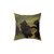 Decorative Dancing Bears Pillow featuring The Bear Dance Oil Painting
