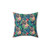 Tropical Pug Decorative Pillow