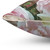 Pink and White Peony Floral Throw Pillow