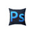 Photoshop Logo Graphic Design Pillow
