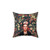 Frida Kahlo Flowers Throw Pillow