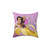 Vaporwave Nicholas Cage Banana Decorative Pillow