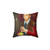 Boy with Apple Painting Pillow - Wes Anderson Movie Decor