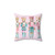 Festive Christmas Pillow with Nutcracker Soldier Design