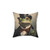 Frog Portrait Art Decorative Pillow